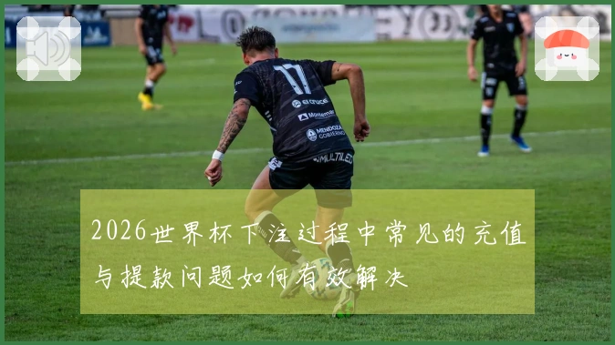 2026世界杯下注过程中常见的充值与提款问题如何有效解决