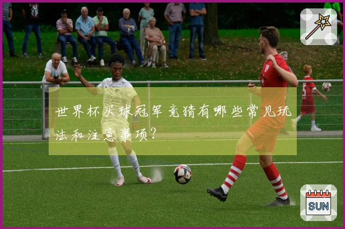 世界杯买球冠军竞猜有哪些常见玩法和注意事项？