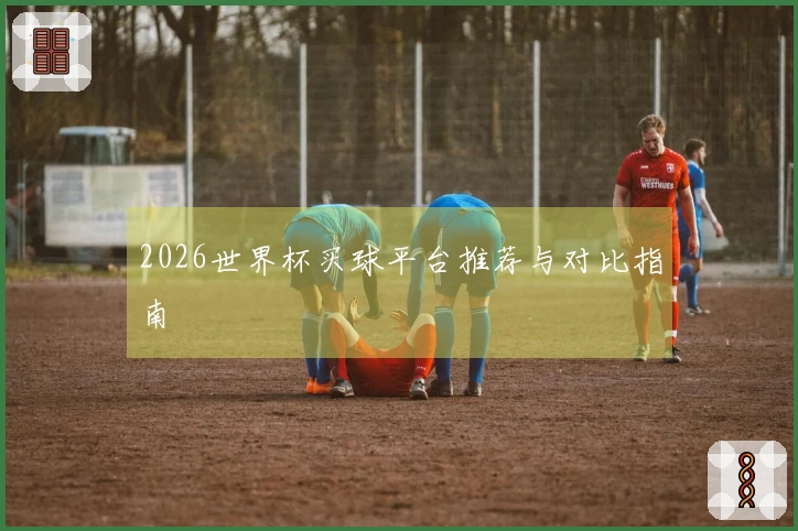 2026世界杯买球平台推荐与对比指南